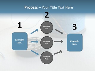 Spool Isolated Tailoring PowerPoint Template