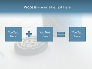 Spool Isolated Tailoring PowerPoint Template