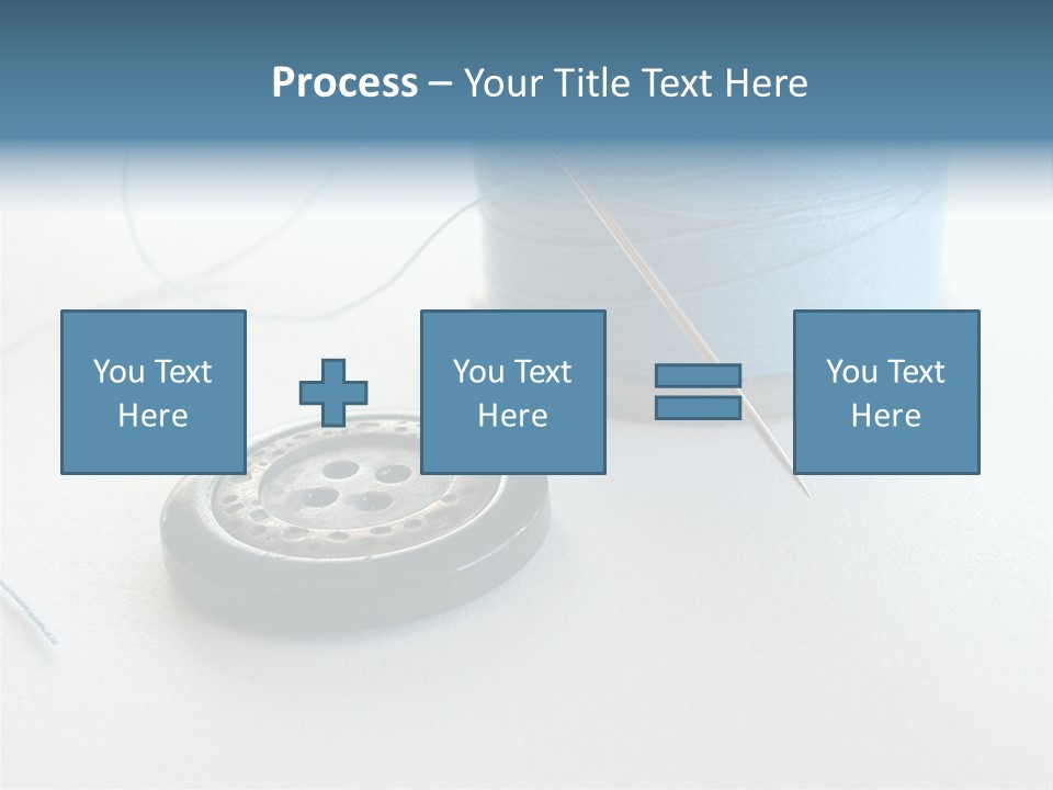 Spool Isolated Tailoring PowerPoint Template