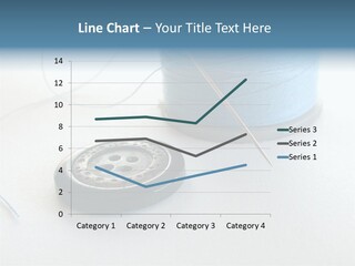 Spool Isolated Tailoring PowerPoint Template
