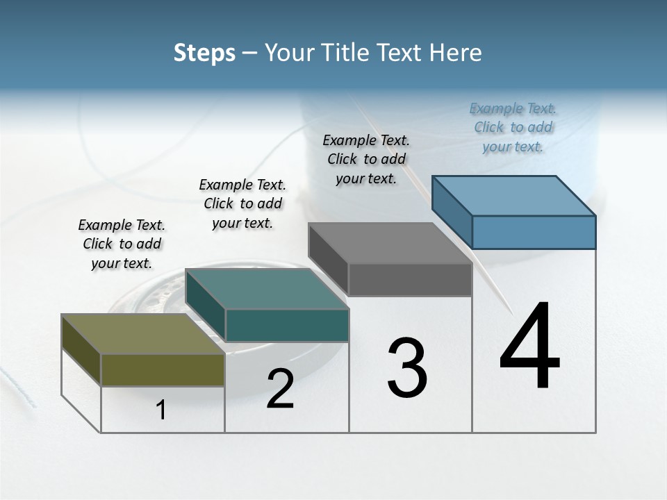 Spool Isolated Tailoring PowerPoint Template