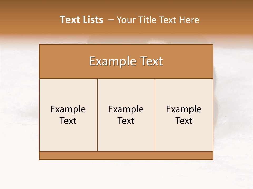 Laying Beagle Rabbit PowerPoint Template