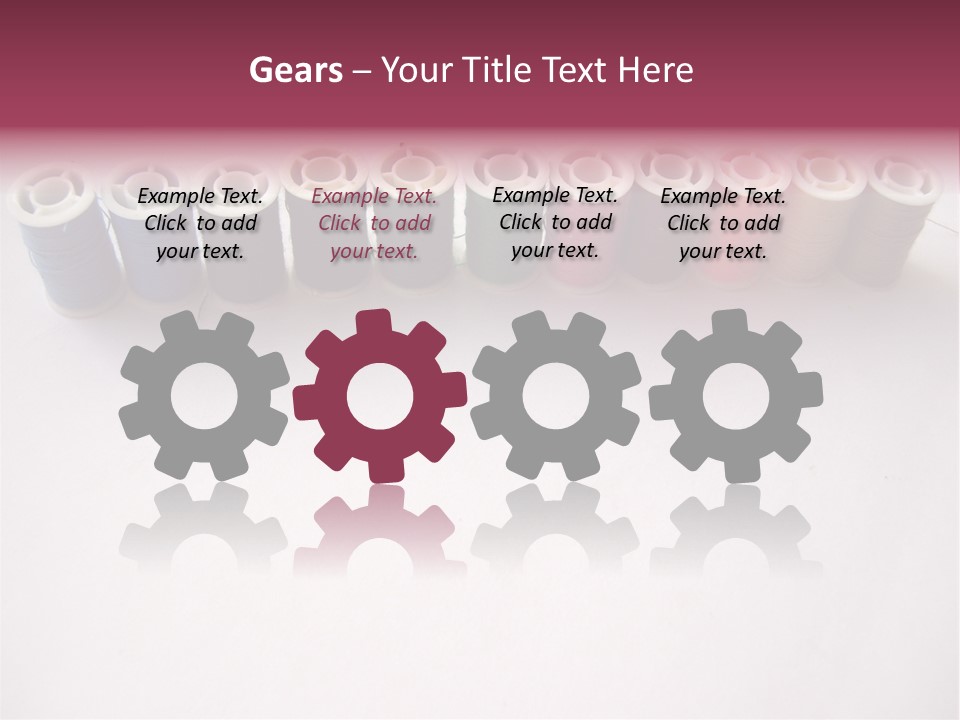 Work Nail Yellow PowerPoint Template