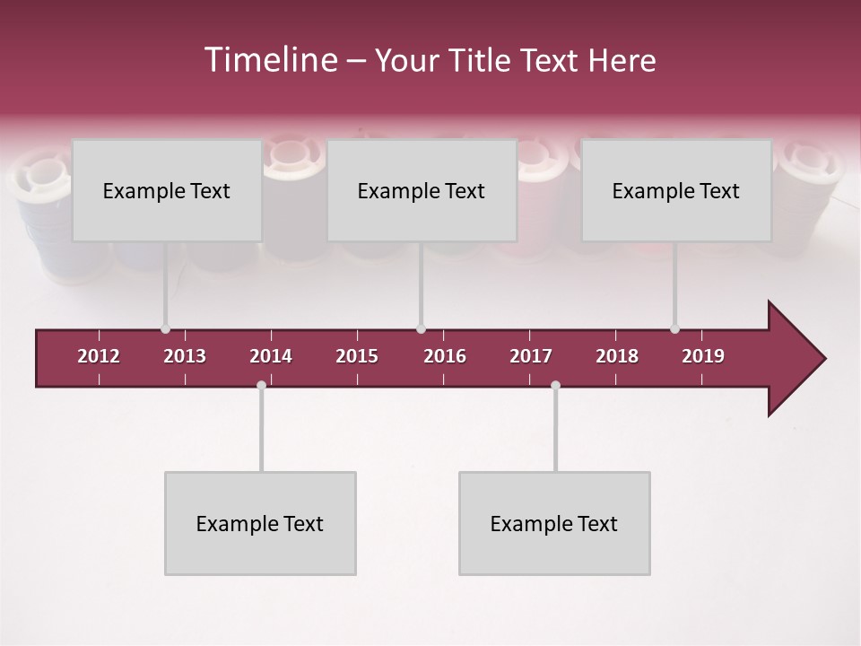 Work Nail Yellow PowerPoint Template