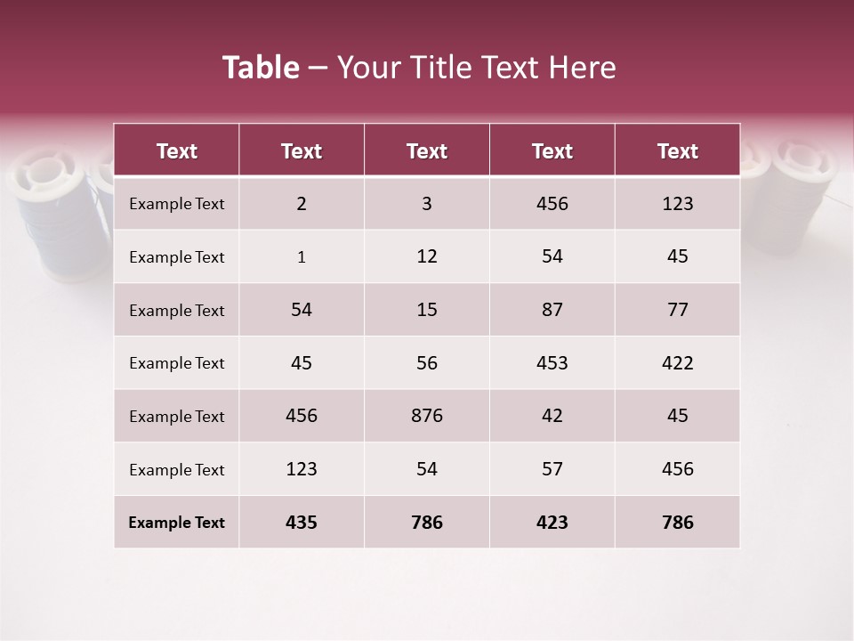 Work Nail Yellow PowerPoint Template