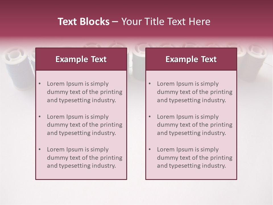 Work Nail Yellow PowerPoint Template