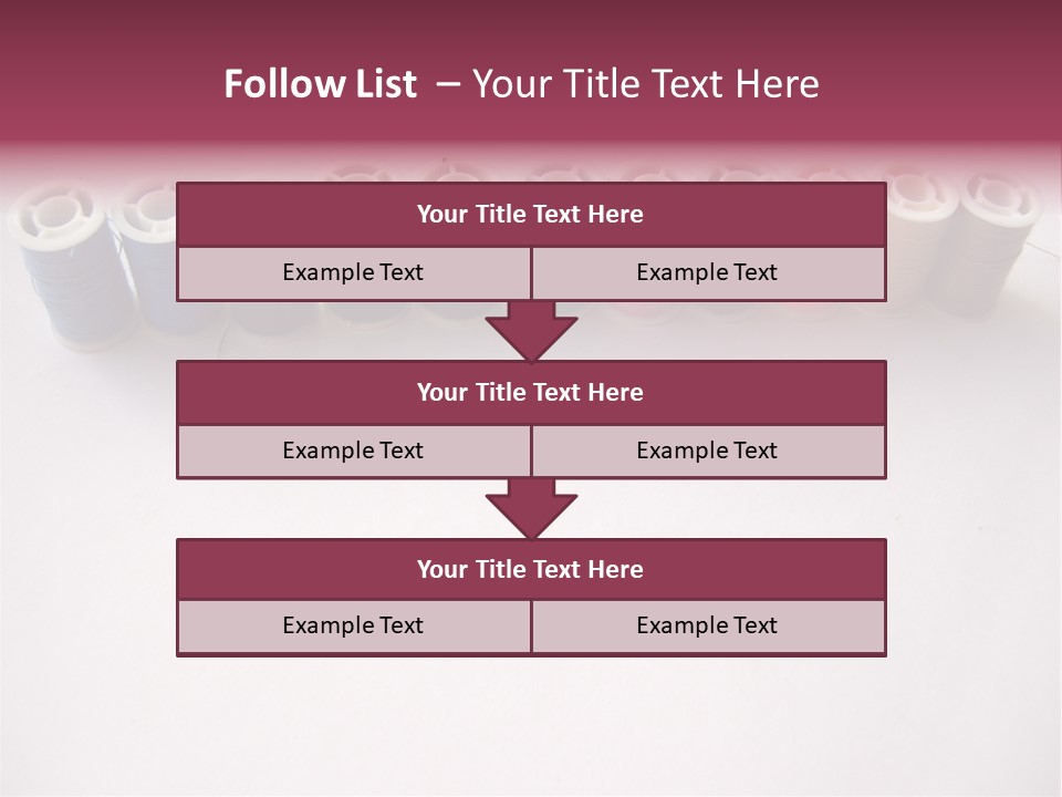 Work Nail Yellow PowerPoint Template