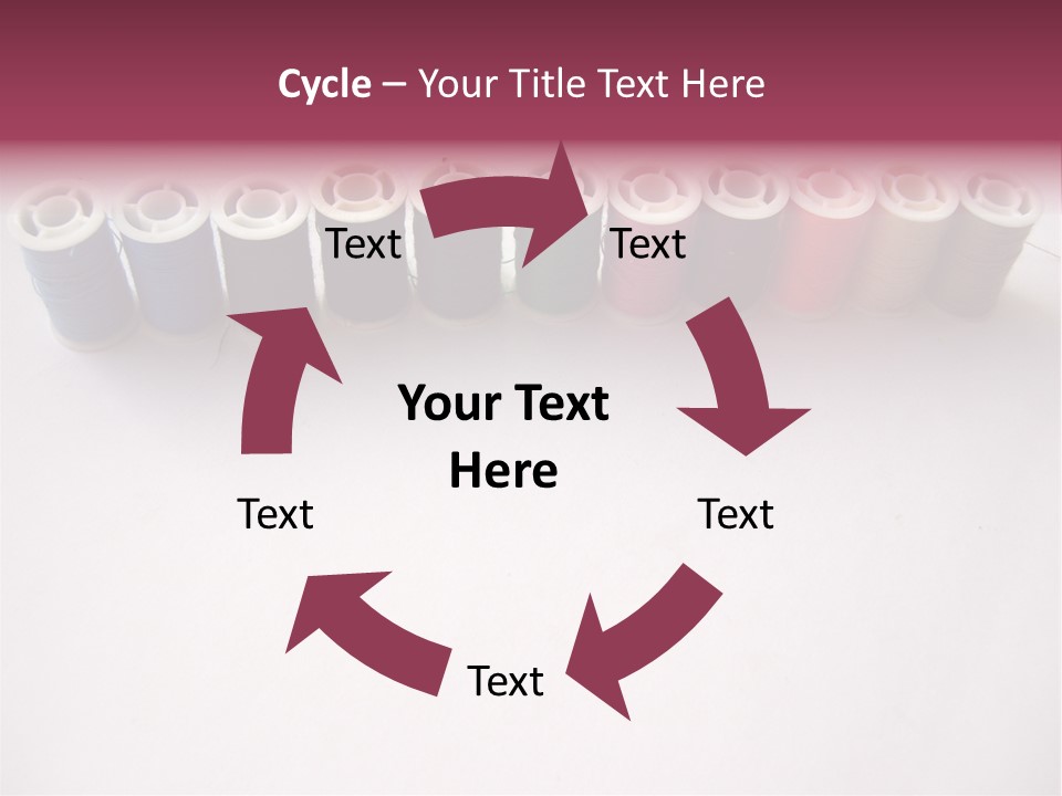 Work Nail Yellow PowerPoint Template