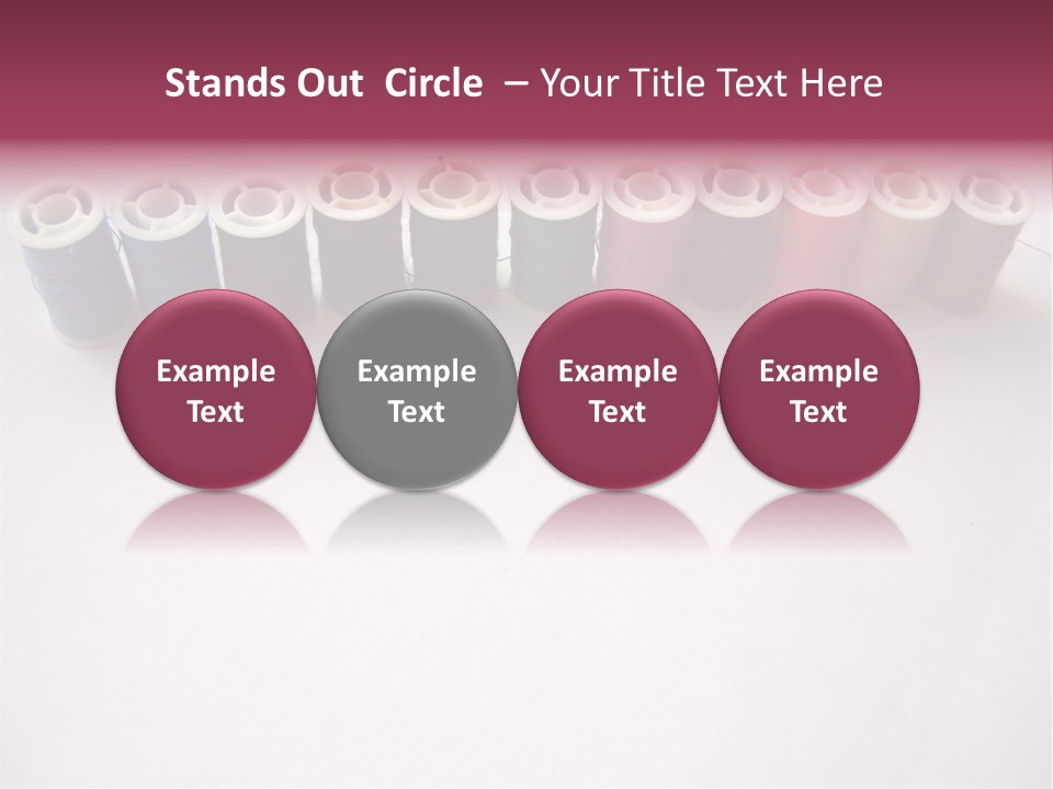 Work Nail Yellow PowerPoint Template