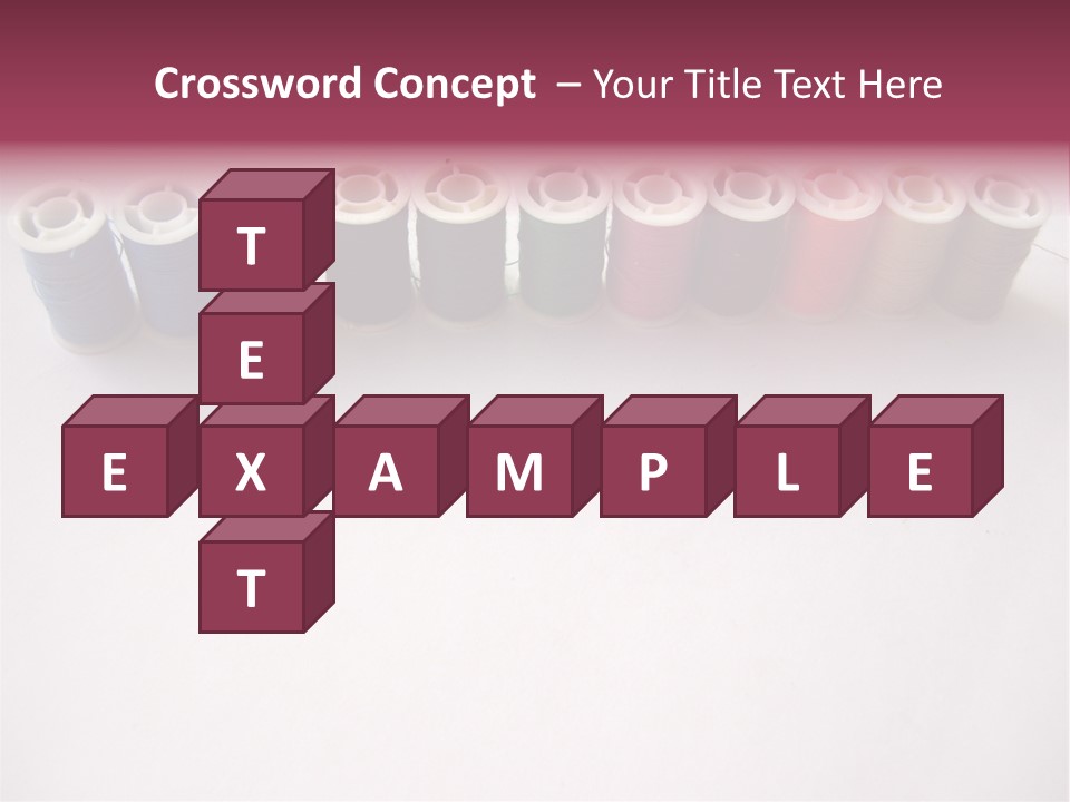 Work Nail Yellow PowerPoint Template