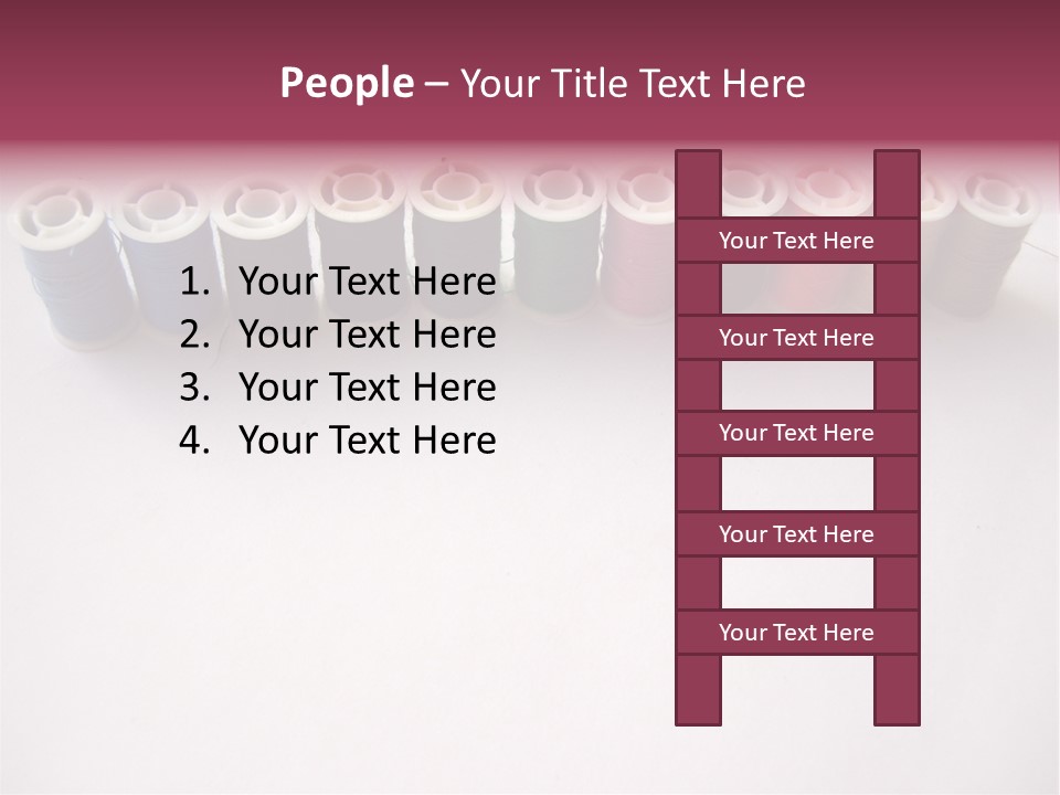 Work Nail Yellow PowerPoint Template