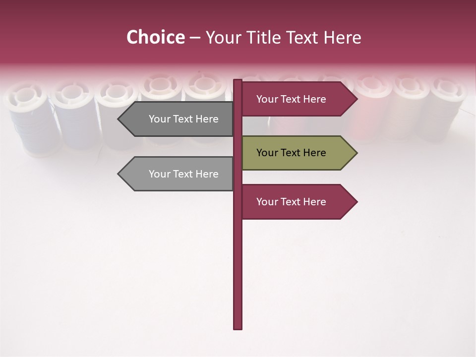 Work Nail Yellow PowerPoint Template