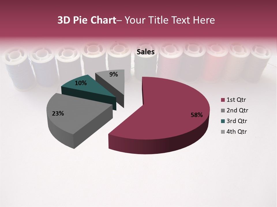 Work Nail Yellow PowerPoint Template