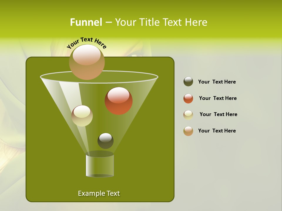 Lips Exotic Blond PowerPoint Template