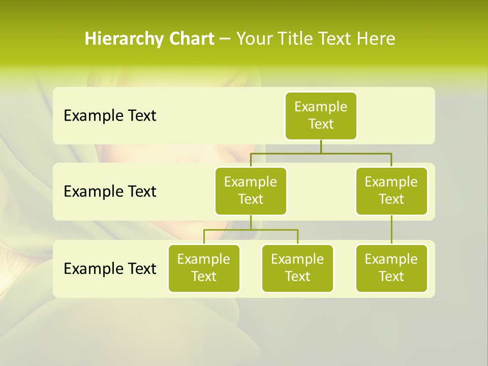 Lips Exotic Blond PowerPoint Template