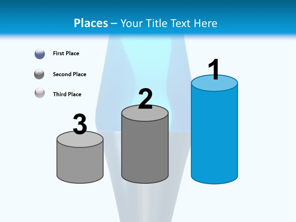 Motion Desk Blobs PowerPoint Template