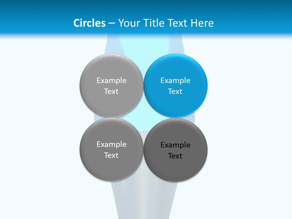 Motion Desk Blobs PowerPoint Template