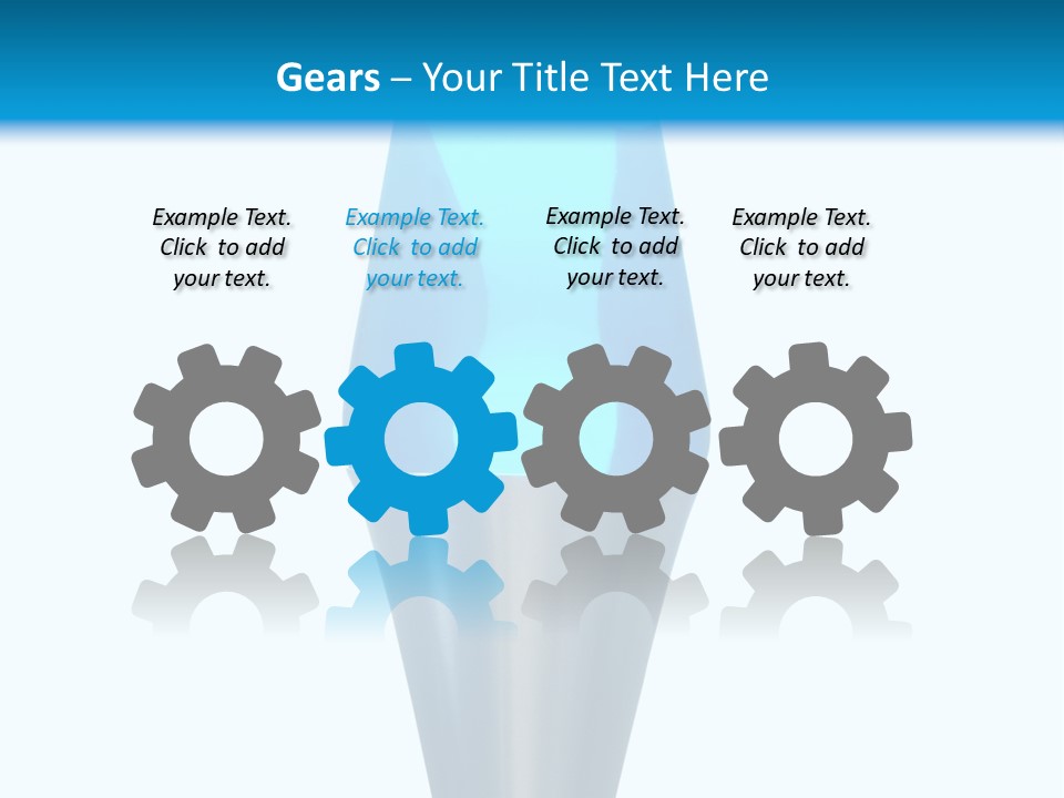 Motion Desk Blobs PowerPoint Template