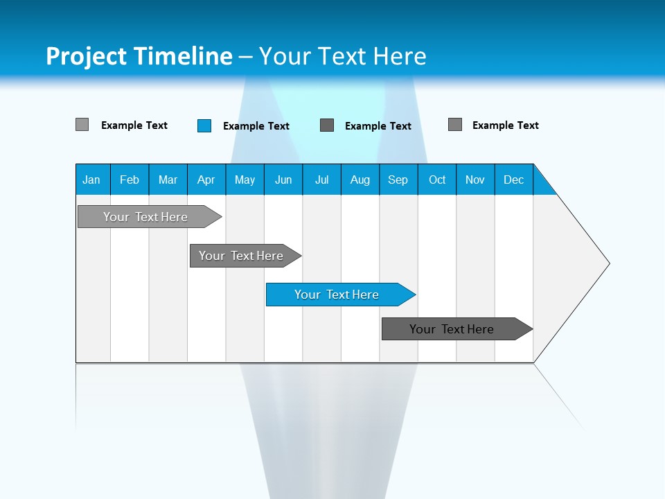 Motion Desk Blobs PowerPoint Template