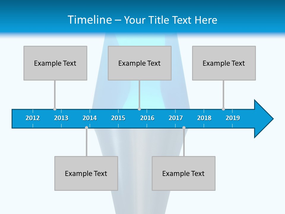Motion Desk Blobs PowerPoint Template