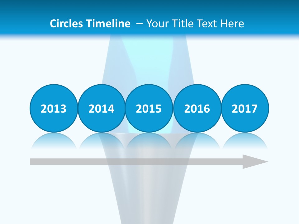 Motion Desk Blobs PowerPoint Template