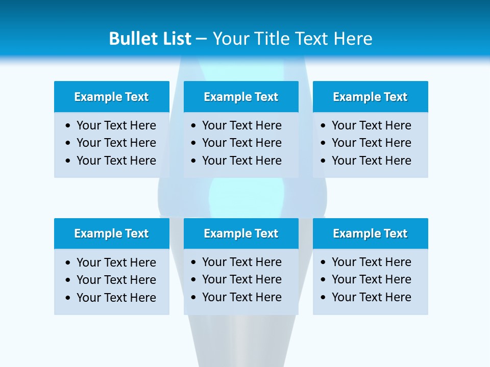 Motion Desk Blobs PowerPoint Template