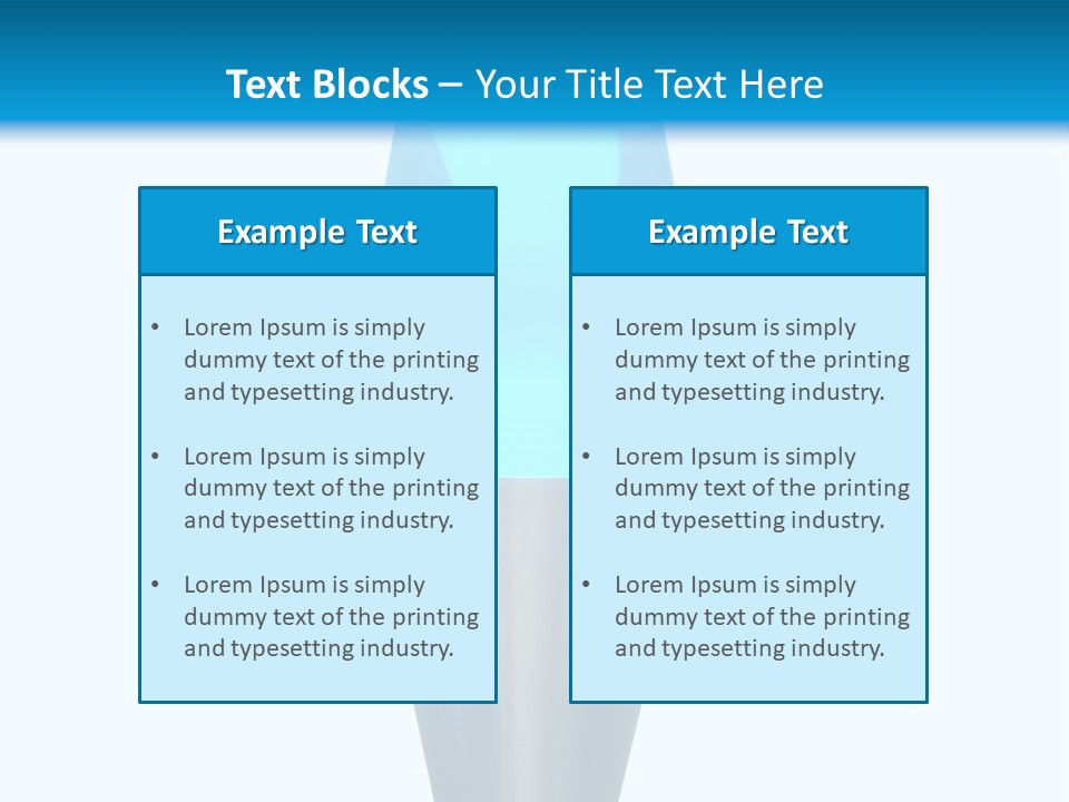 Motion Desk Blobs PowerPoint Template