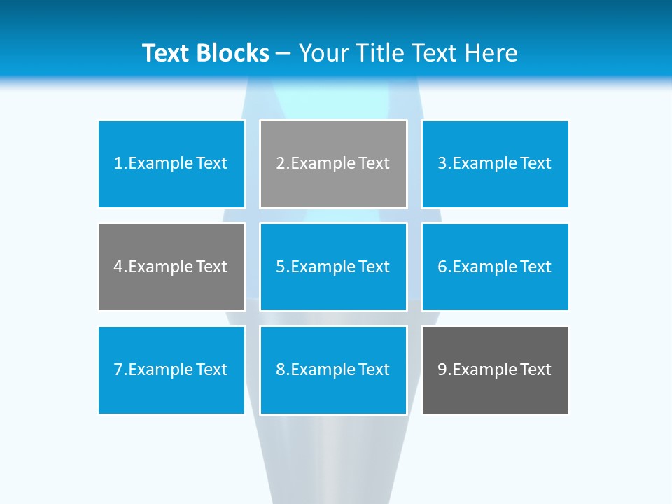 Motion Desk Blobs PowerPoint Template