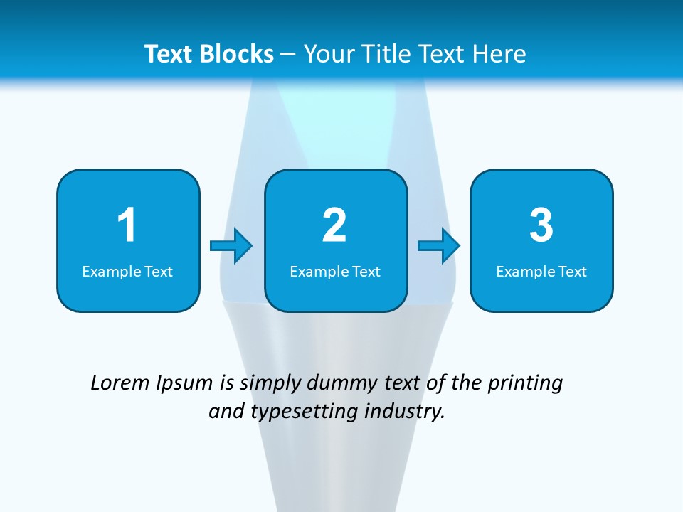 Motion Desk Blobs PowerPoint Template
