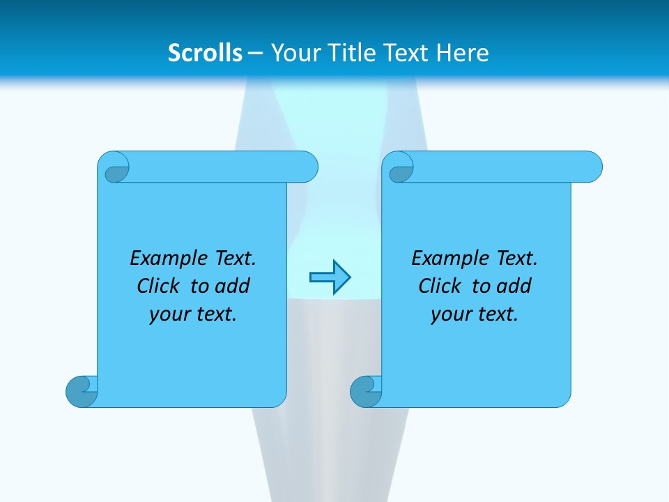Motion Desk Blobs PowerPoint Template