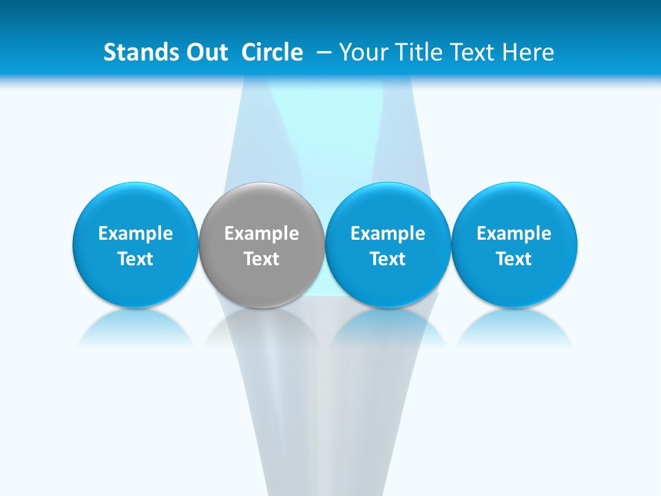 Motion Desk Blobs PowerPoint Template