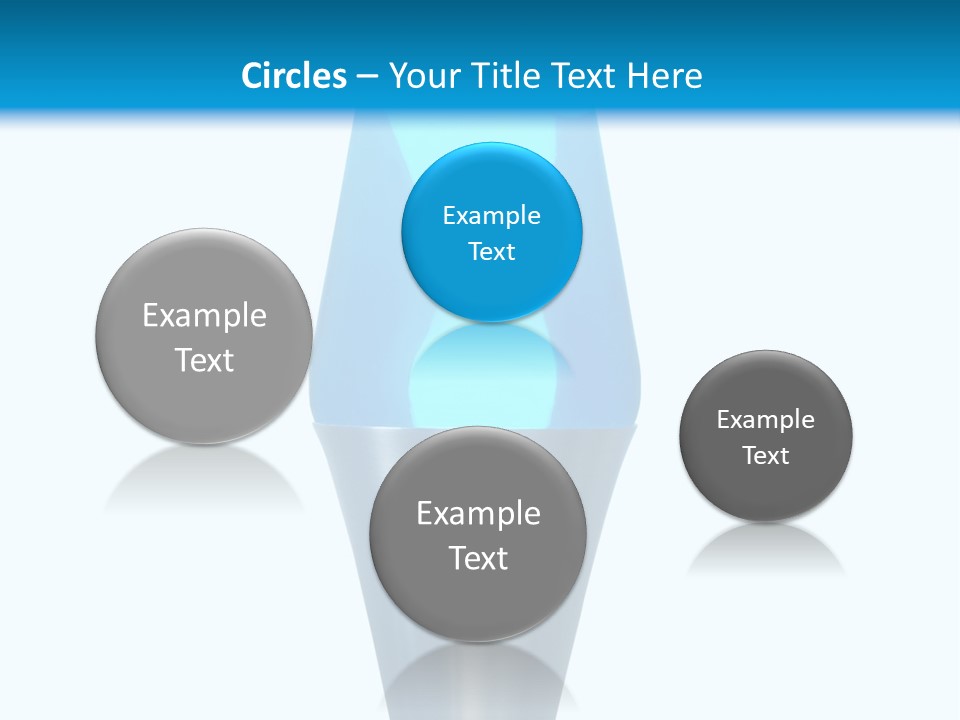 Motion Desk Blobs PowerPoint Template