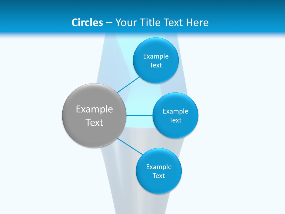 Motion Desk Blobs PowerPoint Template