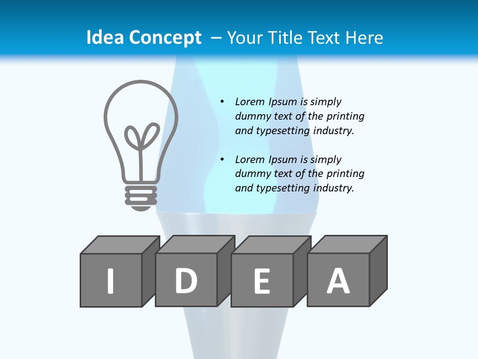 Motion Desk Blobs PowerPoint Template