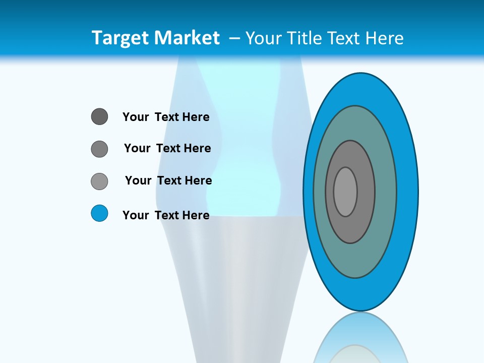 Motion Desk Blobs PowerPoint Template