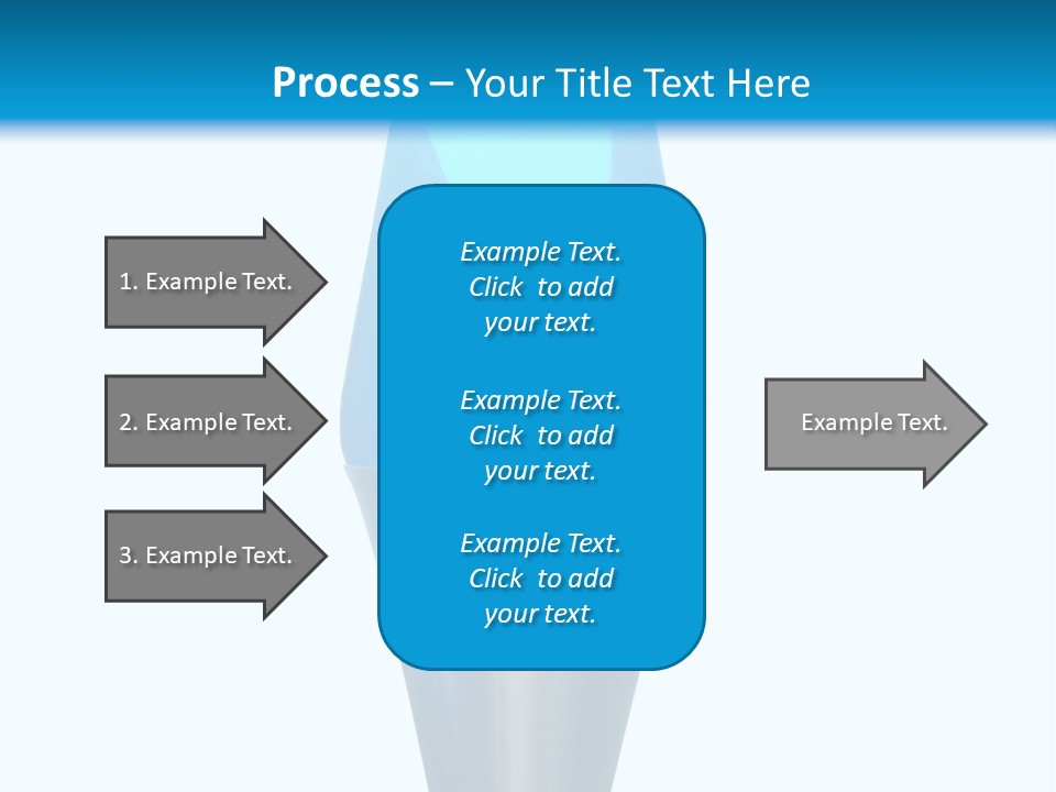 Motion Desk Blobs PowerPoint Template
