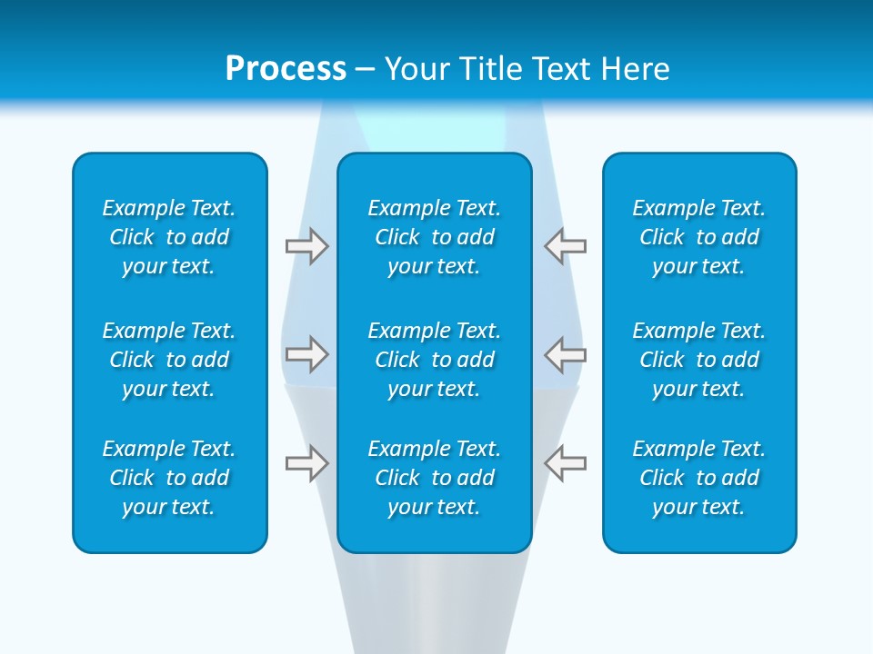Motion Desk Blobs PowerPoint Template
