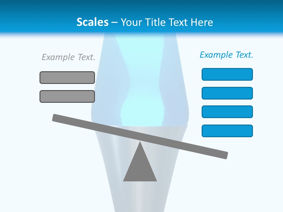Motion Desk Blobs PowerPoint Template