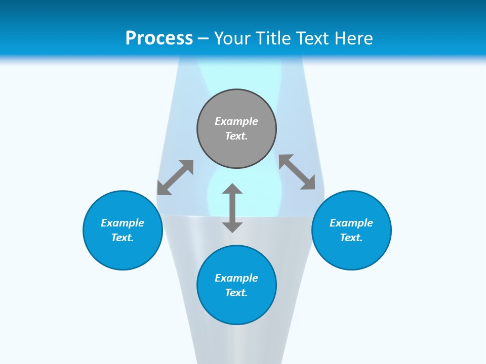 Motion Desk Blobs PowerPoint Template