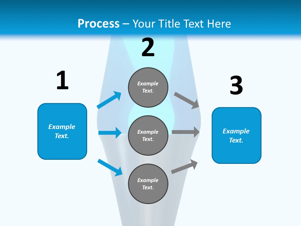 Motion Desk Blobs PowerPoint Template