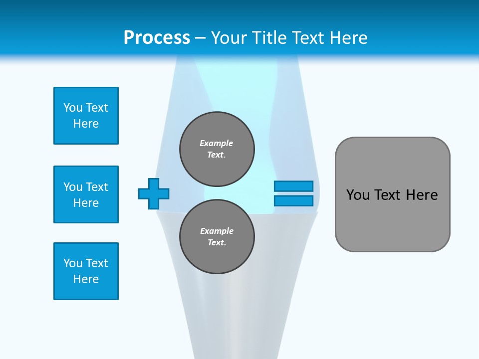 Motion Desk Blobs PowerPoint Template