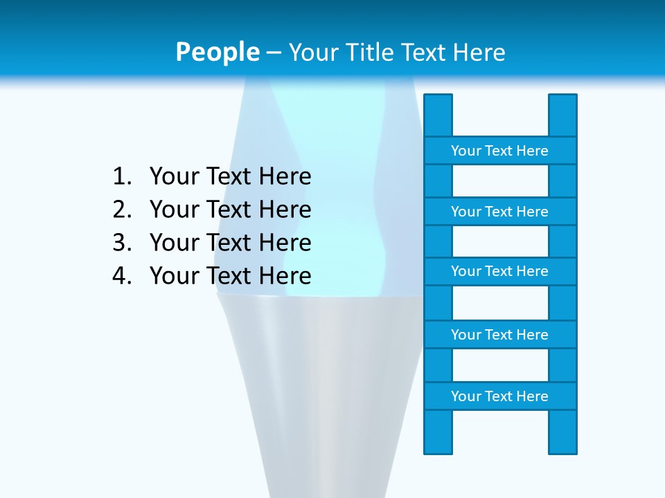 Motion Desk Blobs PowerPoint Template