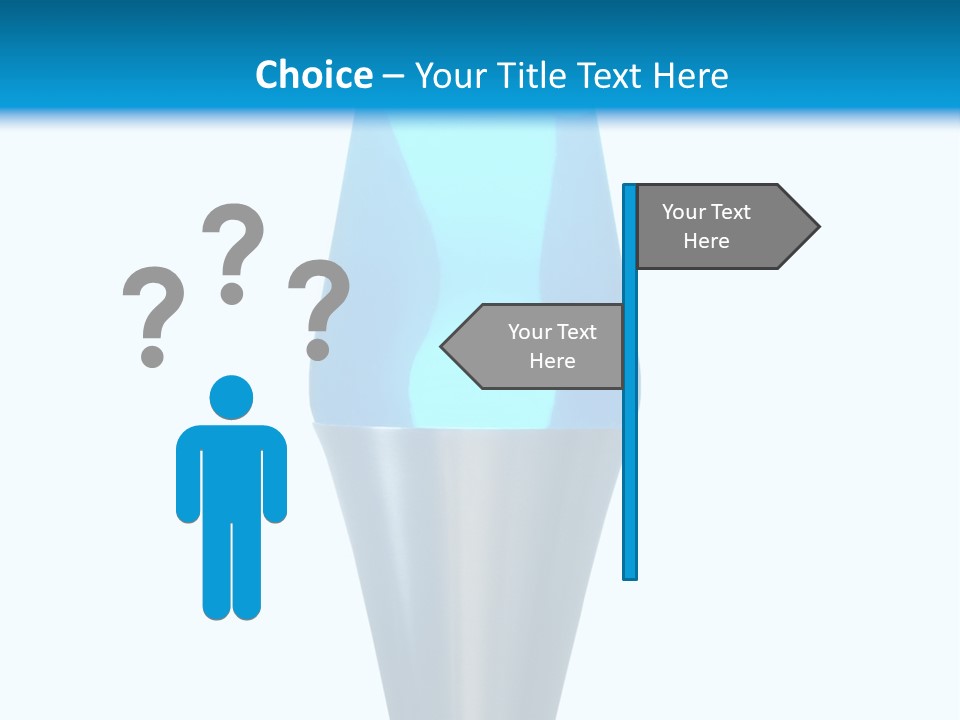 Motion Desk Blobs PowerPoint Template