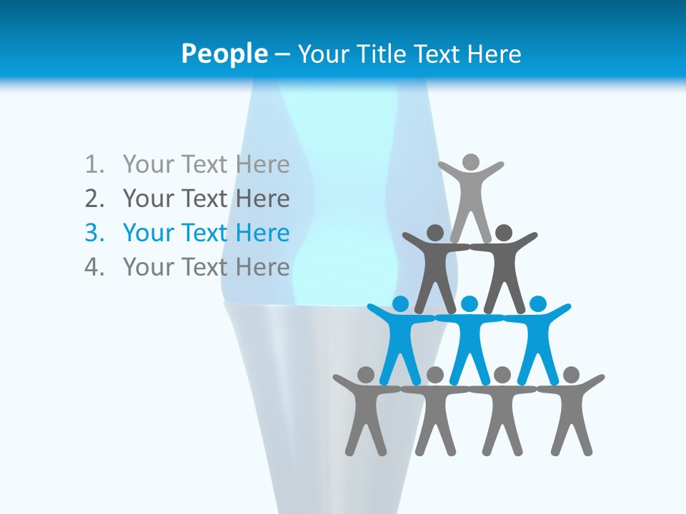 Motion Desk Blobs PowerPoint Template