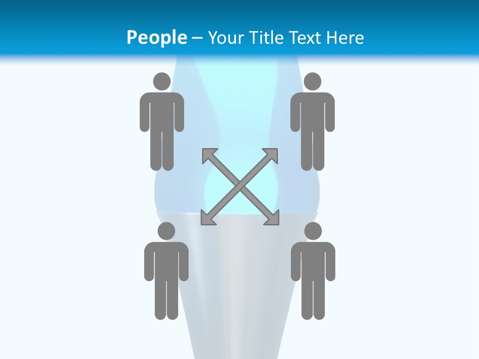 Motion Desk Blobs PowerPoint Template