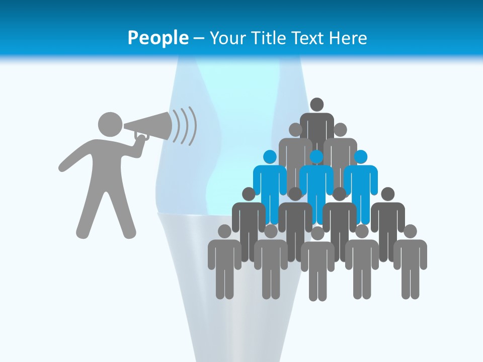 Motion Desk Blobs PowerPoint Template