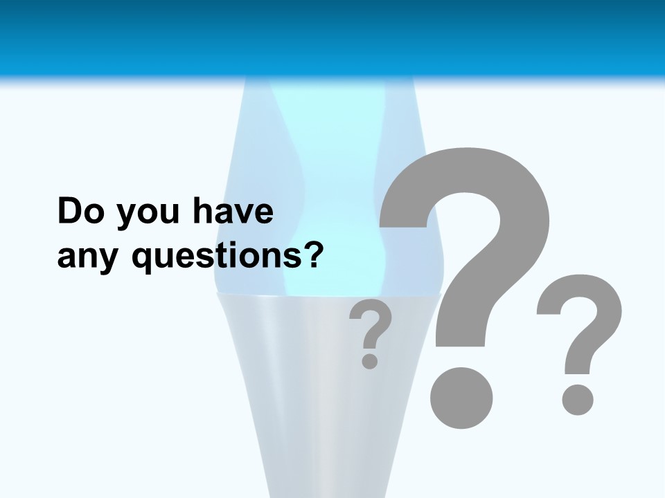 Motion Desk Blobs PowerPoint Template