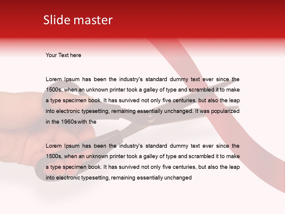 Important Isolated Ceremonial PowerPoint Template