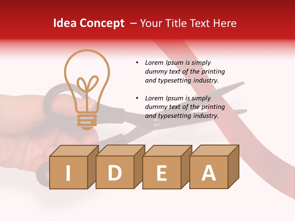 Important Isolated Ceremonial PowerPoint Template