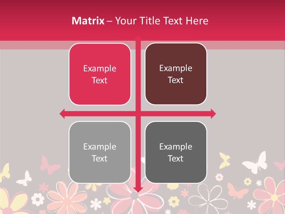 Abstract Nature Drawing PowerPoint Template
